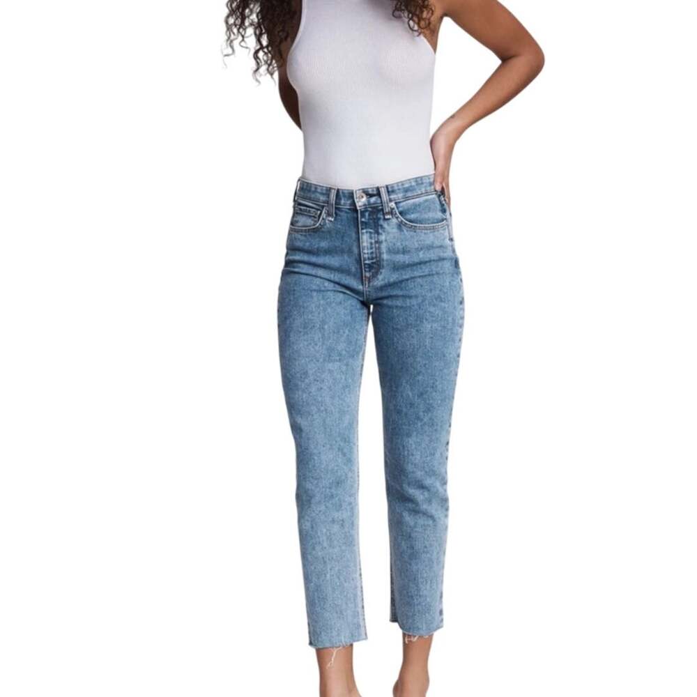 Rag & Bone Nina High Rise Ankle Cigarette Denim Jeans 28